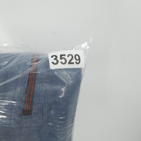 Tommy Bahama Sweater Mens XXL Blue Gray 1/4 Zip Reversable Casual Preppy GOlf - Picture 12 of 12